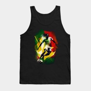 Ghana Soccer Quality Art Design Tank Top